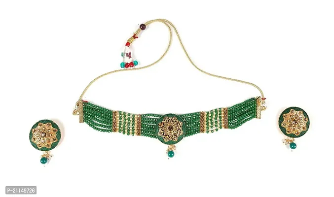 Stylish Green Pearl Other Jewellery Set For Women-thumb0