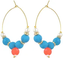 Kshitij Jewels Women's Pretty Earrings - Multi [KJS116]-thumb1