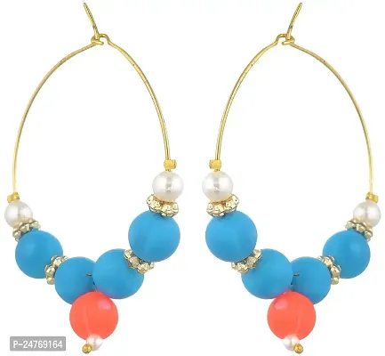 Kshitij Jewels Women's Pretty Earrings - Multi [KJS116]-thumb2