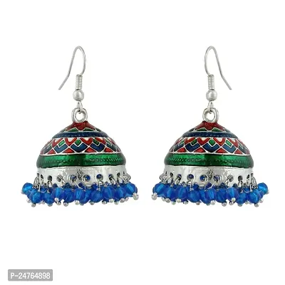 Kshitij Jewels Women's Trendy Earrings - Multi [KJM116]-thumb0