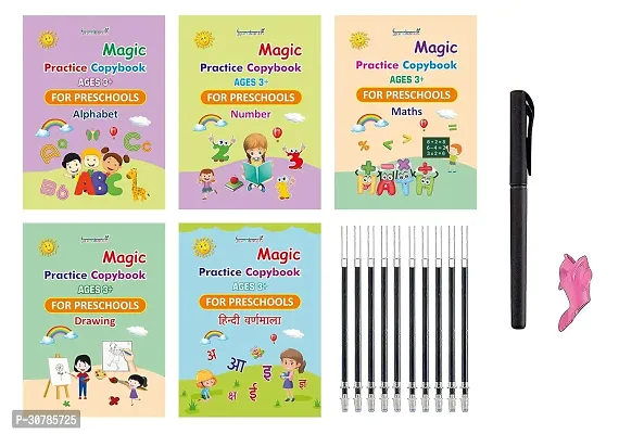 Magic Practice Copybook With Pen