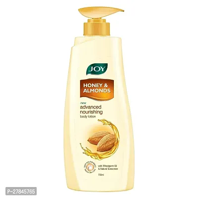 Joy Honey Almonds Advanced Nourishing Body Lotion For Winters 750ml Non Sticky Body Moisturizer With Vitamin E Natural Sunscreen Winter Body Lotion For Dry Skin-thumb0