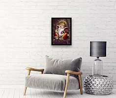 Inkart Ganesh Religious Wall Photo Frame (13x19 Inches) for Home  Office (Ganesha D.No_02)-thumb1