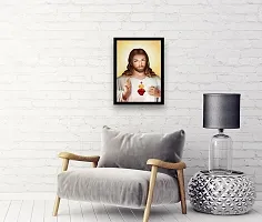 Inkart Prints Home D?cor Wall Photo Frame, 13x19 Inches (Jesus Christ D.No-01)-thumb2