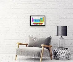 Periodic Table, Home Decoration Black Color Wall Photo Frame (13X19 Inches) for Home  Office-thumb2