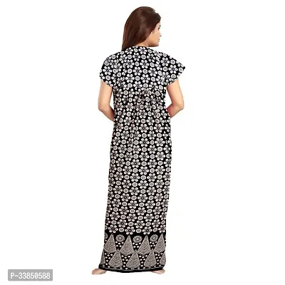 Elegant Multicolored Cotton Printed Nightdress For Women Pack Of 2-thumb5