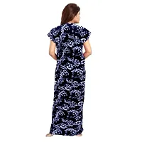 Elegant Cotton Printed Nighty For Women-thumb1