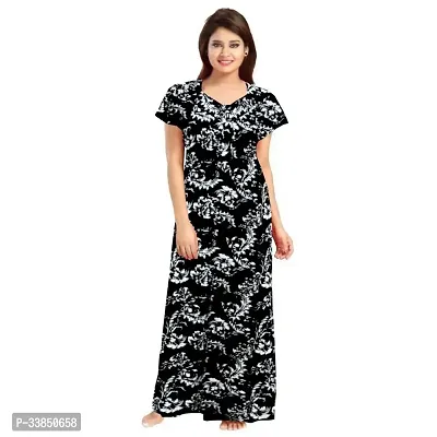 Stylish Cotton Nighty for Women-thumb0