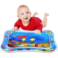 ASJAR Baby Kids Water Play Mat Toys Inflatable Tummy Time Leakproof Water Play Mat, Fun Activity Play Center Indoor and Outdoor Water Play Mat for Baby-thumb3