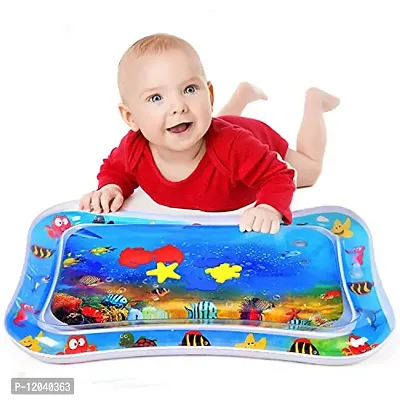 ASJAR Baby Kids Water Play Mat Toys Inflatable Tummy Time Leakproof Water Play Mat, Fun Activity Play Center Indoor and Outdoor Water Play Mat for Baby-thumb4