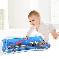 ASJAR Baby Kids Water Play Mat Toys Inflatable Tummy Time Leakproof Water Play Mat, Fun Activity Play Center Indoor and Outdoor Water Play Mat for Baby-thumb2