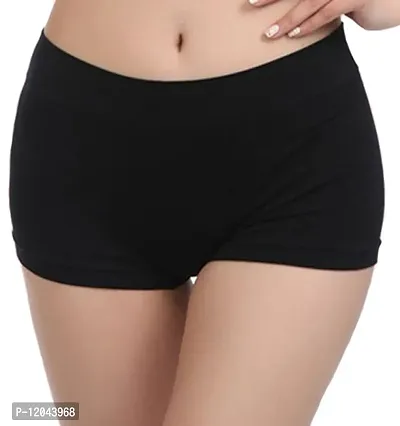 Buy Asjar Seamless Boyshort Panties For Women Shorts Panty High Waist Shorts  Women No Panty Lines- (free Size 30-38)(pack Of 3)(multi Colored) (black)  Online In India At Discounted Prices