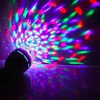 Asjar MYLTA 360 Degree LED Crystal Rotating Bulb Magic Disco LED Light,LED Rotating Bulb Lamp for Party/Home/Diwali Decoration-thumb2