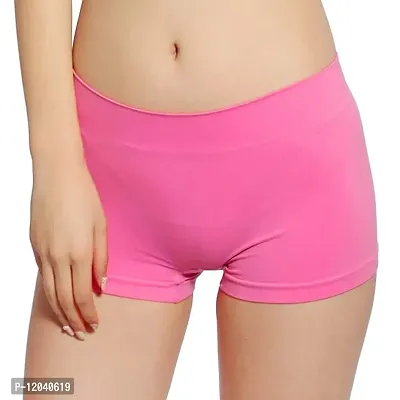 Buy ASJAR Seamless Boyshort Panties for Women Shorts Panty high Waist Shorts  Women no Panty Lines- (Free Size 30-38)(Pack of 3)(Multi Colored) (Pink)  Online In India At Discounted Prices