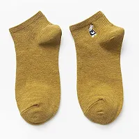 Modern Printed Socks for Women Ankle Length Pack Of 5-thumb2