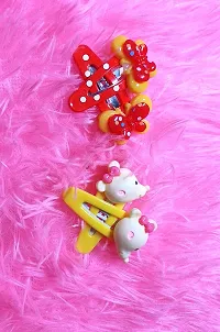 Glamyou Kids Girl's Hair Clips for Tic Tac Tic Tic Hair Band for Baby (Pack of 12 | Multicolour)-thumb2