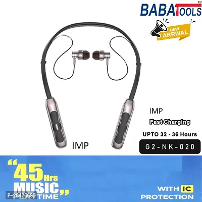 Truly Wireless Bluetooth Neckband With Mic