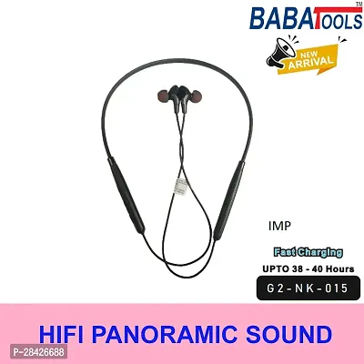 Truly Wireless Bluetooth Neckband With Mic