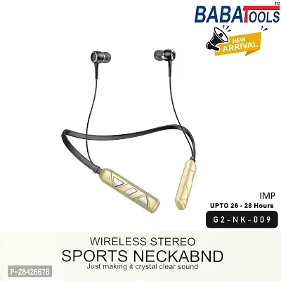 Truly Wireless Bluetooth Neckband With Mic-thumb0