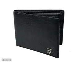 Black  Artificial Leather Wallet For Men-thumb3