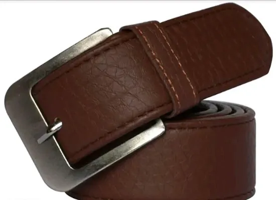 Stylish Leather Brown Belt for Men