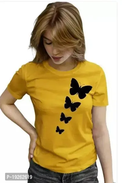 Stylish Cotton Tshirt For Women-thumb0