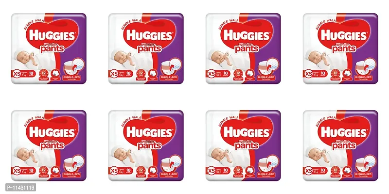HUGGIES WONDER PANTS EXTRA SMALL XS 12 PACK OF 4(48 COUNT)