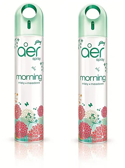 Godrej aer Home Air Freshener Spray - 300 ml (Morning Misty Meadows) Pack of 2