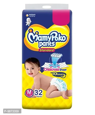 MamyPoko Diaper Pants For Kids Size M (6 - 11 kg)-thumb0