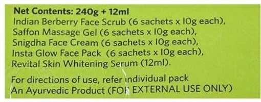 Essential VLCC Salon Series Insta Glow Facial Kit, 240G + 12Ml-thumb2