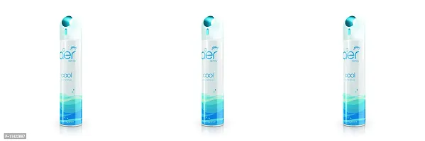 Godrej aer Spray | Room Freshener for Home And Office - Cool Surf Blue | Pack of 3 (220 ml each)-thumb0