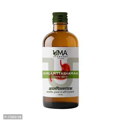 Uma Ayurveda Amlapittashamak Natural Antacid Ayurvedic Syrup 200 Ml| Useful in Hyperacidity Nausea Vomiting Gastrointestinal Reflux Disease