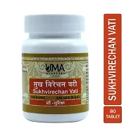 Uma Ayurveda Sukhvirechan Vati 80 Tab Useful in Digestive Health Constipation-thumb1
