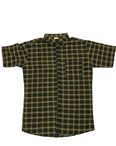 Reliable Blend Short Sleeves Casual Shirt For Men