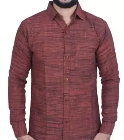 Reliable Cotton Long Sleeves Casual Shirt For Men