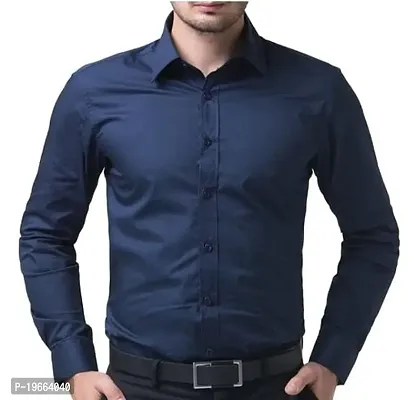 Stylish Cotton Long Sleeves Regular Fit Shirt For Men