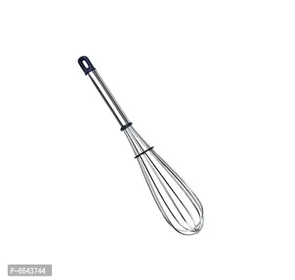 Useful Stainless Steel Wire Whisk, Balloon Whisk, Egg Frother, Milk And Egg Beater -8 Inch