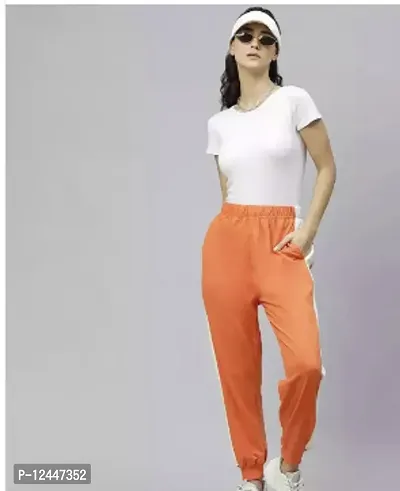 Elite Multicoloured Cotton Track Pant For Women