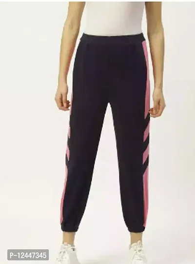 Elite Multicoloured Cotton Track Pant For Women