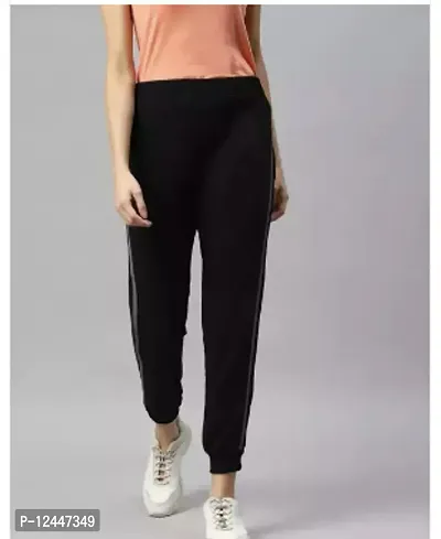 Elite Multicoloured Cotton Track Pant For Women