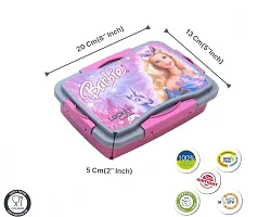 Kbs-540 Barbie 2 Containers Lunch Boxnbsp;nbsp;(900 Ml, Thermoware)-thumb1