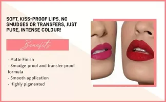 Matte Liquid Lipstick Pack Of 4-thumb1