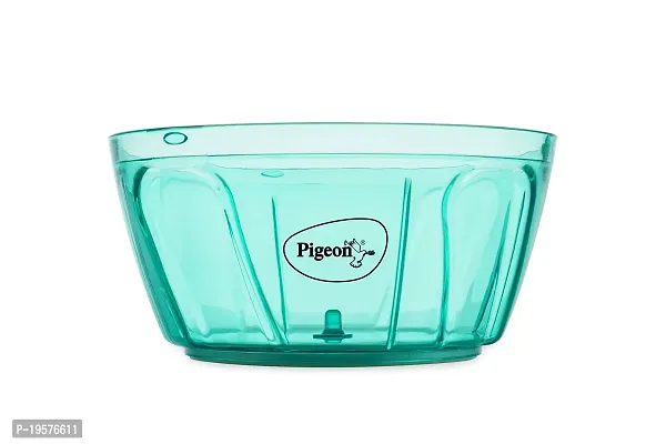 Pigeon by Stovekraft 2 in 1 Plastic Mini Handy Chopper Combo Pack (Green, 400 ml)-thumb3