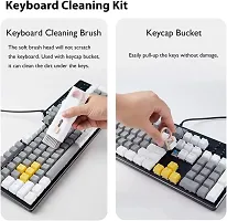 Anshri 7-in-1 Multi-Function Laptop Cleaning Brush/Keyboard Cleaning kit/Gadget Cleaning kit Gap Duster Key-Cap Puller for Laptop, Keyboard and Earphones(Multi Colour)-thumb4