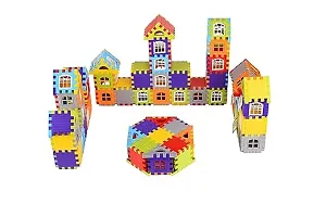Anshri My Happy House Building Blocks Toys for Kids, Boys  Girls with Attractive Windows and Smooth Rounded Edges (Multi, 72 Blocks + 35 Windows, for Age 3+ Years)-thumb3