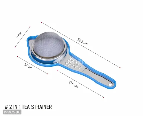 Stainless Steel Tea Strainer Set of 1-thumb2