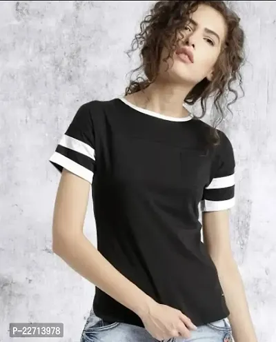 Elegant Cotton Spandex Tshirt For Women