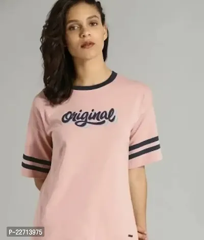 Elegant Cotton Blend Tshirt For Women