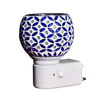 Electric Ceramic Kapoor Dani Stand Aromatic Essential Oil Diffuser and Night Lamp Aroma Diffuser with Night LED Lamp-thumb1