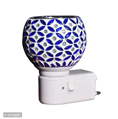 Electric Ceramic Kapoor Dani Stand Aromatic Essential Oil Diffuser and Night Lamp Aroma Diffuser with Night LED Lamp-thumb2